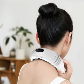 White Color Cervical Vertebra Massager , Neck Shoulder Massager Strong Toughness