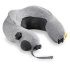 Inflatable Travel Shiatsu Massage Pillow Convenient Folding 3 Level Kneading Massage