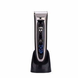 High Precision Professional Hair Clippers Detachable Blade With Digital LED Display