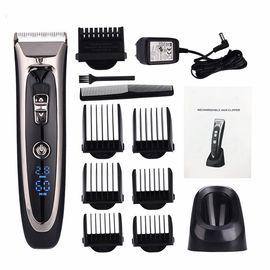 High Precision Professional Hair Clippers Detachable Blade With Digital LED Display