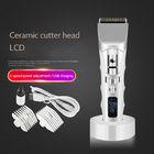 White Color Electric Hair Cutter , Hair Shaving Machine Easy Clean For Business Travel