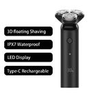 Triple Blade Mens Rotary Shaver , Waterproof Electric Razor Type C Rechargeable