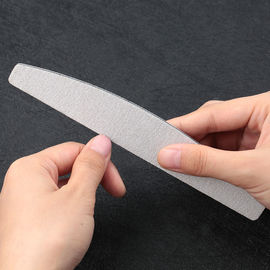 Grey Color Nail Care Tools Sandpaper Nail File Size 18 X 2 X 0.4cm For Finger Care