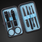 Travel Stainless Steel Manicure Kit Tools , Manicure Nail Tools Easy Clean With Storage Box