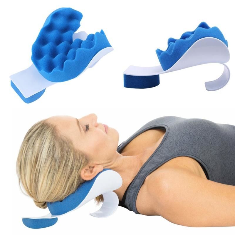 Eco Friendly Relax Massage Pillow , Neck Massage Pillow Ergonomic Design