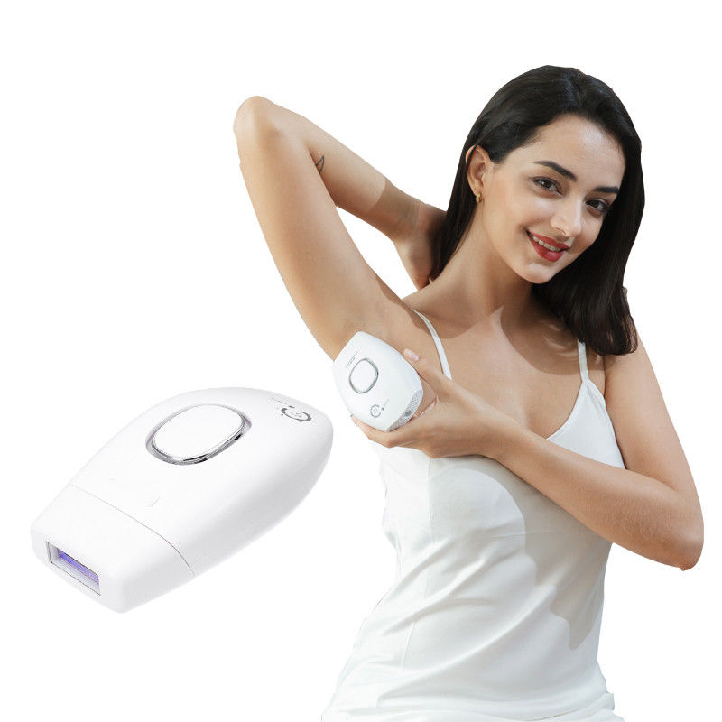 White Color Ipl Laser Epilator , Electronic Hair Remover 5 Intensity Modes