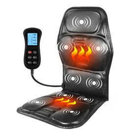 China PU Material Shiatsu Massage Chair Pad , Shiatsu Massage Seat Cushion Double Sided Design factory