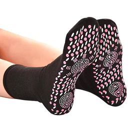 China Anti Fatigue Shiatsu Foot Massager Magnetic Socks Breathable Self Heating Weight 40g factory