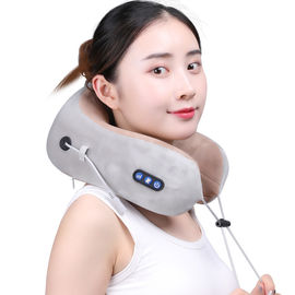China Portable U Shaped Neck Massager 180 Degree Free Opening Infrared Light Hot Compress factory