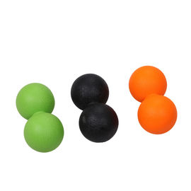 China Weight 290g Sports Massage Ball , Peanut Lacrosse Ball Non Toxic Customized Logo factory