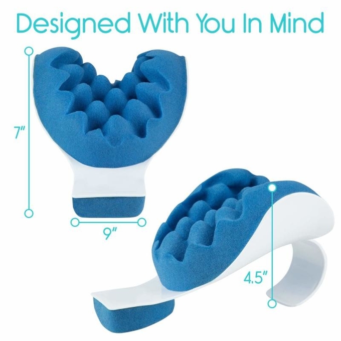 Eco Friendly Relax Massage Pillow , Neck Massage Pillow Ergonomic Design