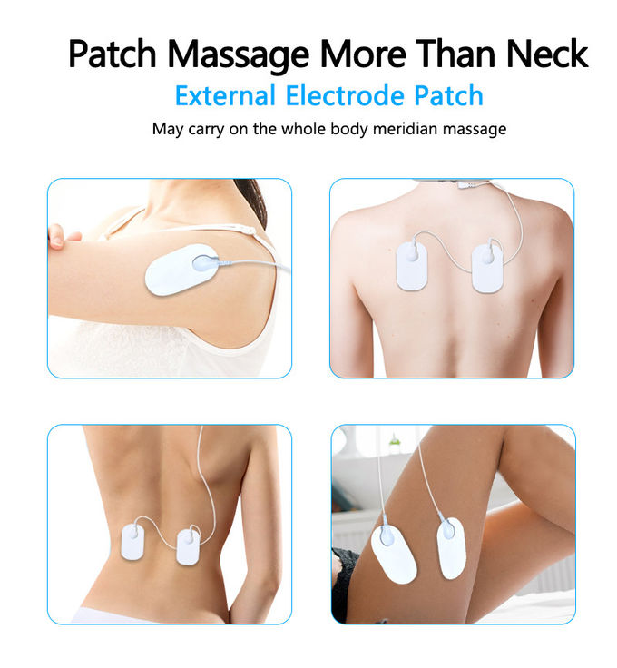 White Color Cervical Vertebra Massager , Neck Shoulder Massager Strong Toughness
