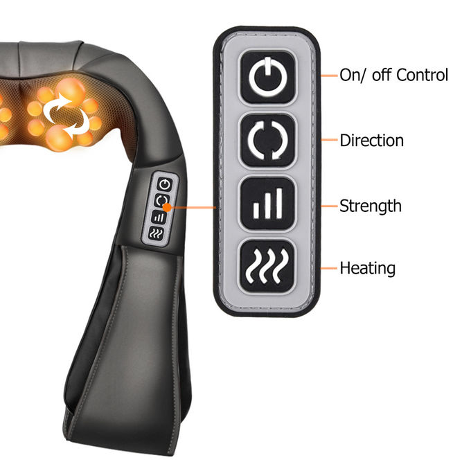 Weight 1.6 Kg Heated Neck Massager Size 41 * 17 * 50cm Rated Voltage 12V