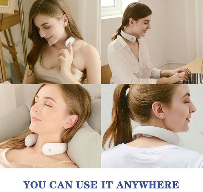 Intelligent Control Heated Neck Massager For Cervical Pain / Neck Fatigue / Cervical Strain