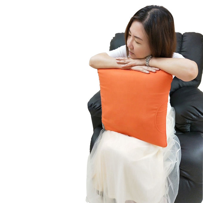 Air Mesh Fabric Kneading Massage Cushion , Shiatsu Massage Cushion One Button Control