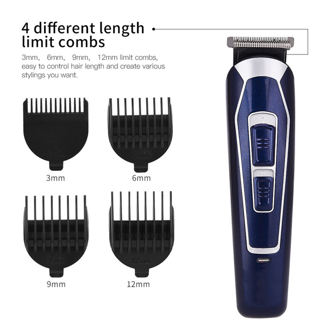 Ergonomic Design Hair Cutting Trimmer , Mens Hair Shavers Not Hurt Skin