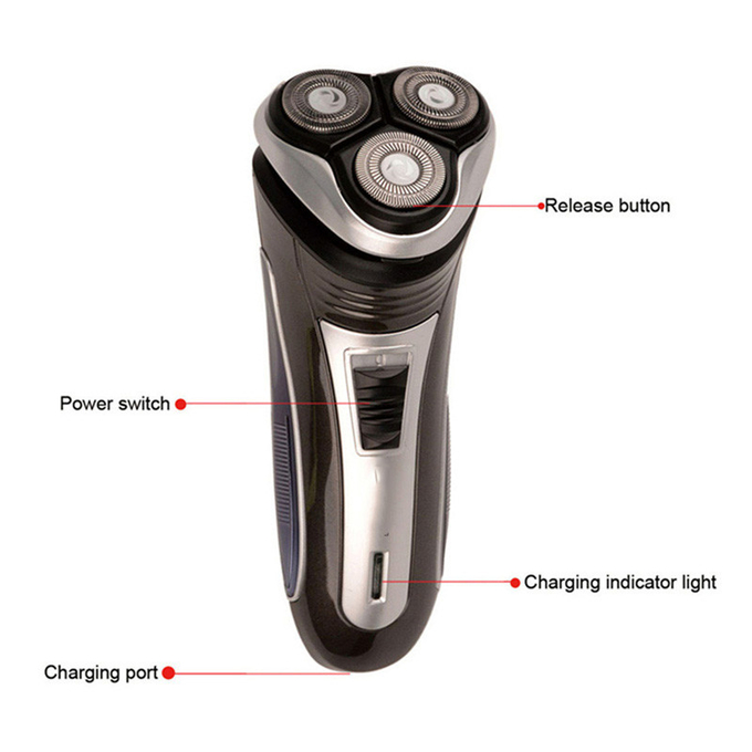 Intelligent Comfortable Barber Electric Razor , Beard Shaving Machine Weight 216g